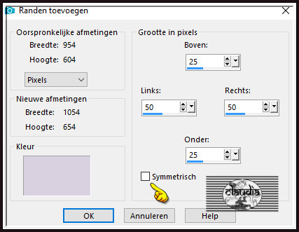 Afbeelding - Randen toevoegen