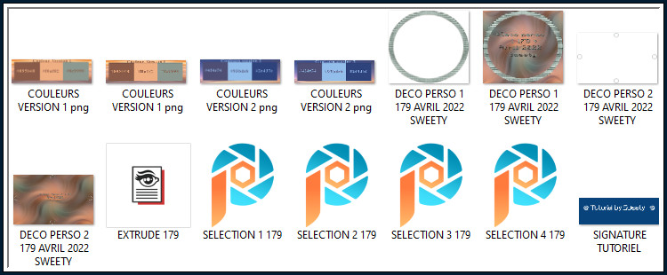 Inhoud materialen map