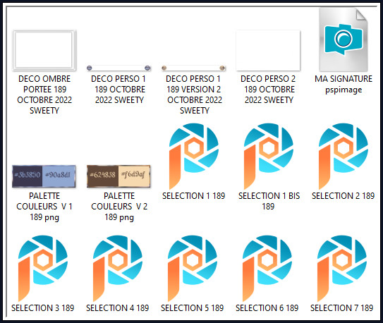 Inhoud materialen map