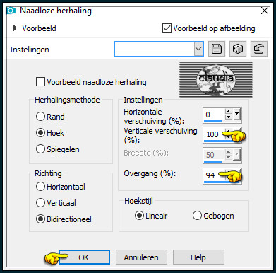 Effecten - Afbeeldingseffecten - Naadloze herhaling