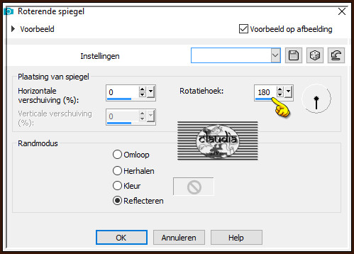 Effecten - Reflectie-effecten - Roterende spiegel : 