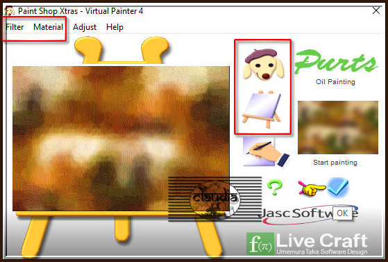 Effecten - Insteekfilters - Virtual Painter - Virtual Painter 4