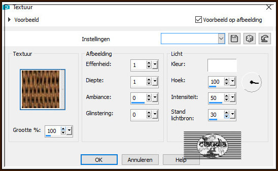 Effecten - Textuureffecten - Textuur 