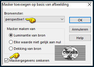 Lagen - Nieuwe maskerlaag - Uit afbeelding