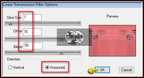 Effecten - Insteekfilters - dsb flux - Linear Transmission