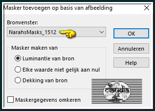 Lagen - Nieuwe maskerlaag - Uit afbeelding :