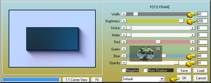 Effecten - Insteekfilters - AAA Frames - Foto Frame