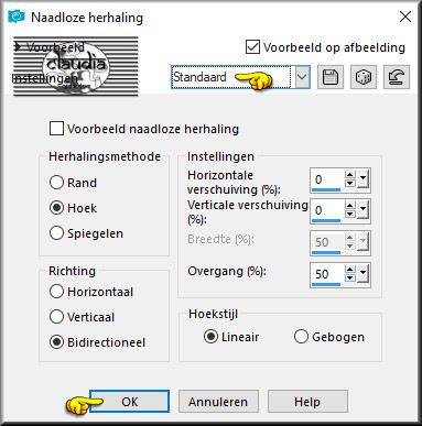 Effecten - Afbeeldingseffecten - Naadloze herhaling