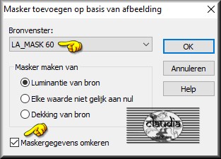 Lagen - Nieuwe maskerlaag - Uit afbeelding : LA_MASK 60