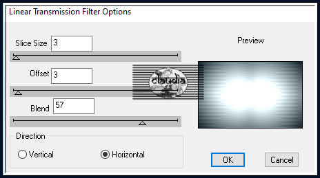 Effecten - Insteekfilters - dsb flux - Linear Transmission