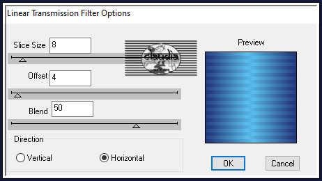 Effecten - Insteekfilters - dsb flux - Linear Transmisson