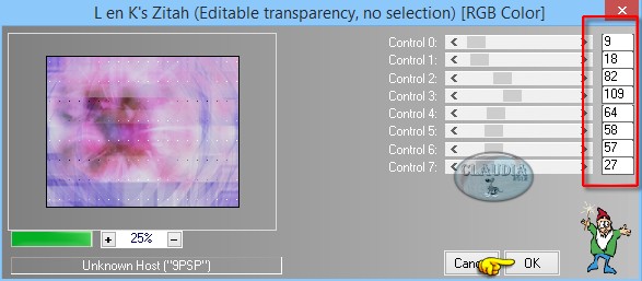 Effecten - Insteekfilters - L en K landksiteofwonders - L & K's Zitah