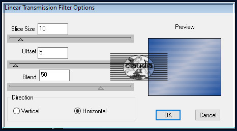 Effecten - Insteekfilters - dsb flux - Linear Transmission