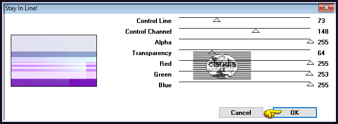 Effecten - Insteekfilters - VM Extravaganza - Stay In Line! :