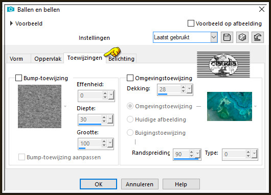 Effecten - Artistieke effecten - Ballen en Bellen