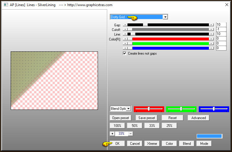 Effecten - Insteekfilters- AP [Lines] - Lines - SilverLining 