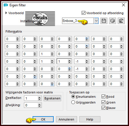 Effecten - Eigen filter