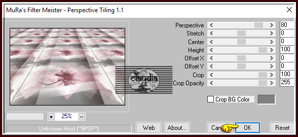 Effecten - Insteekfilters - MuRa's Meister - Perspective Tiling