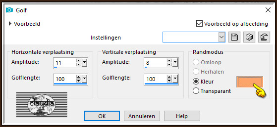 Effecten - Vervormingseffecten - Golf