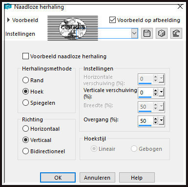 Effecten - Afbeeldingseffecten - Naadloze herhaling