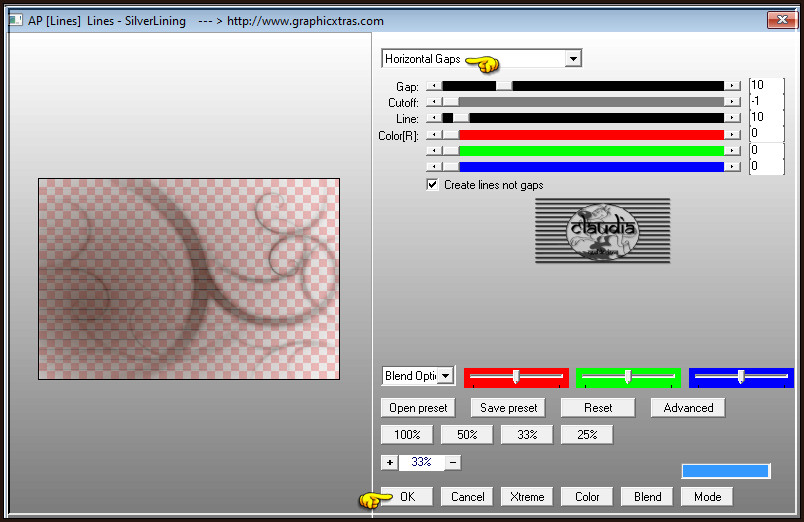 Effecten - Insteekfilters - AP [Lines] - Lines - SilverLining