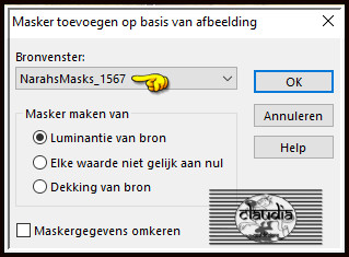 Lagen - Nieuwe maskerlaag - Uit afbeelding