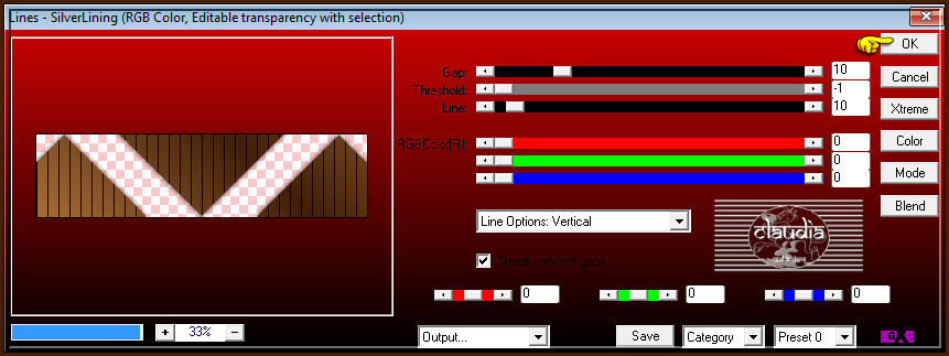 Effecten - Insteekfilters - AP 01 [Innovations] - Lines - SilverLining :