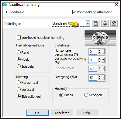 Effecten - Afbeeldingseffecten - Naadloze herhaling