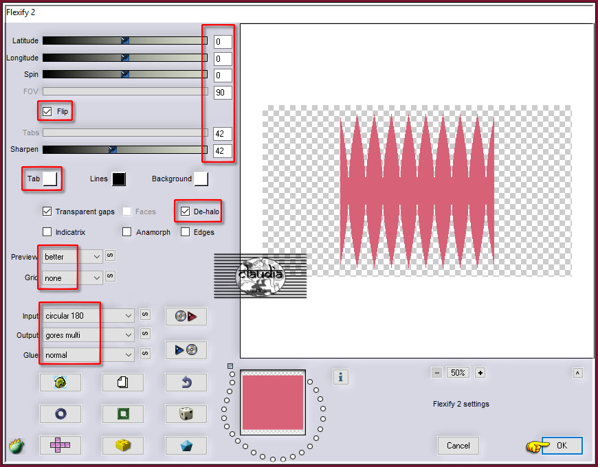 Effecten - Insteekfilters - Flaming Pear - Flexify 2