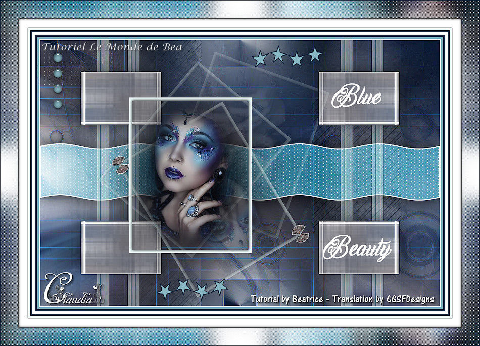 Les : Blue Beauty van Beatrice