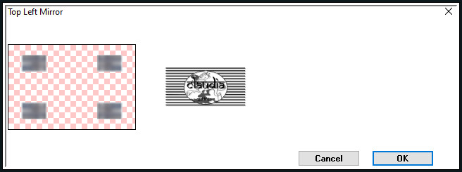 Effecten - Insteekfilters - Simple - Top Left Mirror