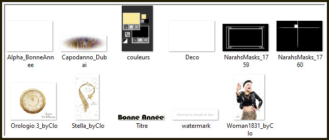 Inhoud materialen map