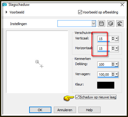 Effecten - 3D-Effecten - Slagschaduw