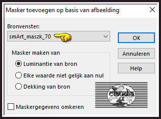 Lagen - Nieuwe maskerlaag - Uit afbeelding