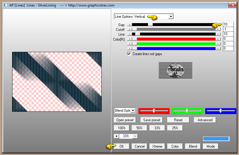 Effecten - Insteekfilters - AP [Lines] - Lines - SilverLining