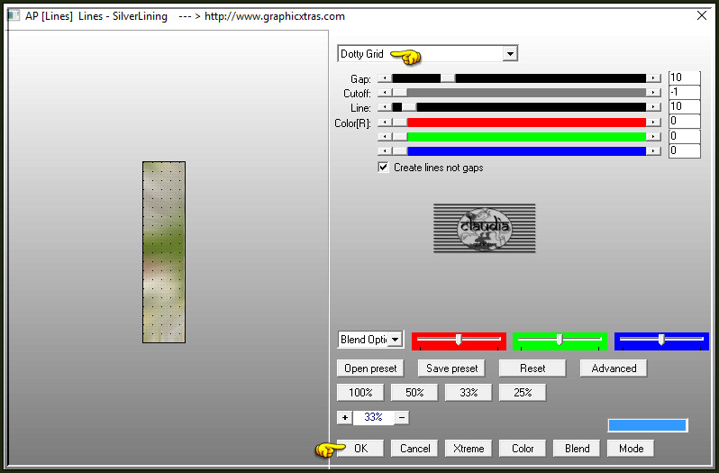 Effecten - Insteekfilters - AP [Lines] - Lines - SilverLining