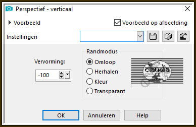 Effecten - Geometrische effecten - Perspectief-verticaal