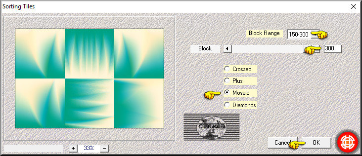 Effecten - Insteekfilters - Mehdi - Sorting Tiles