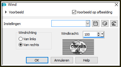 Effecten - Vervormingseffecten - Wind