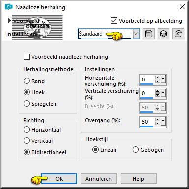 Effecten - Afbeeldingseffecten - Naadloze herhaling