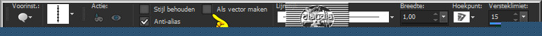 Activeer het Gereedschap "Basisvormen" en zoek de vorm "SK Random 159" met deze instellingen