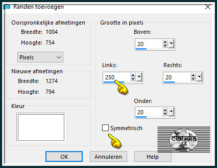 Afbeelding - Randen toevoegen