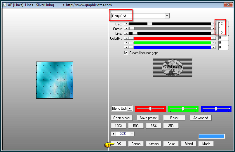 Effecten - Insteekfilters - AP [Lines] - Lines - SilverLining