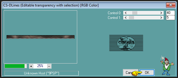 Effecten - Insteekfilters - Carolaine and Sensibility - CS-DLines 