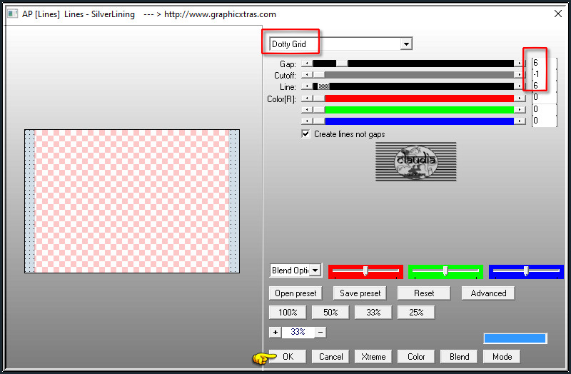 Effecten - Insteekfilters - AP [Lines] - Lines - SilverLining