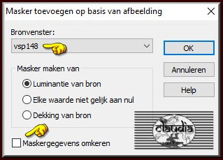 Lagen - Nieuwe maskerlaag - Uit afbeelding