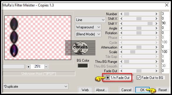 Effecten - Insteekfilters - MuRa's Meister - Copies