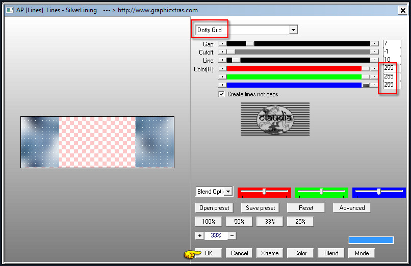 Effecten - Insteekfilters - AP [Lines] - Lines - SilverLining