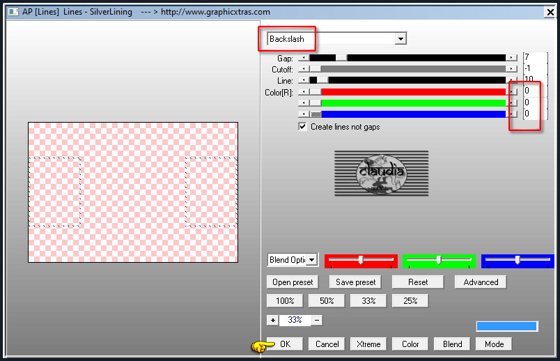 Effecten - Insteekfilters - AP [Lines] - Lines - SilverLining