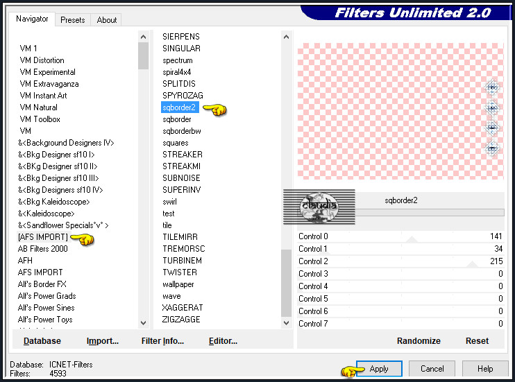 Effecten - Insteekfilters - <I.C.NET Software> - Filters Unlimited 2.0 - [AFS IMPORT] - sqborder2